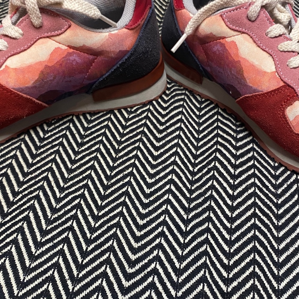 Inkkas Pink and Orange Sneakers - Picture 5 of 12